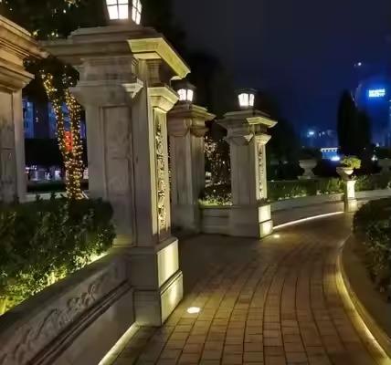 Outdoor LED Underground Lights Waterproof IP67 RGB Pathway Recessed Deck Lights