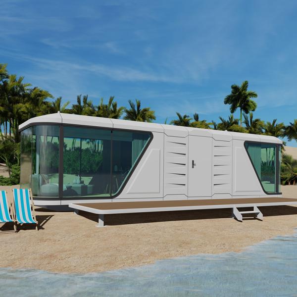 Insulated Waterproof Fireproof Space Capsule Home House with Materials and Construction