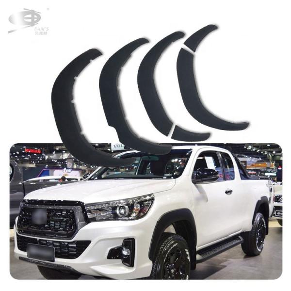 Simple Style Car Fender Flares OEM ODM 6/Pcs Package