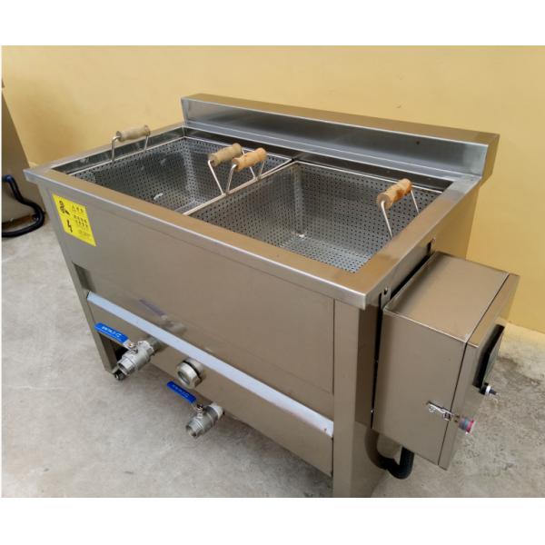 Gas Heating Snack Frying Machine for Clean and Healthy Potato Chips