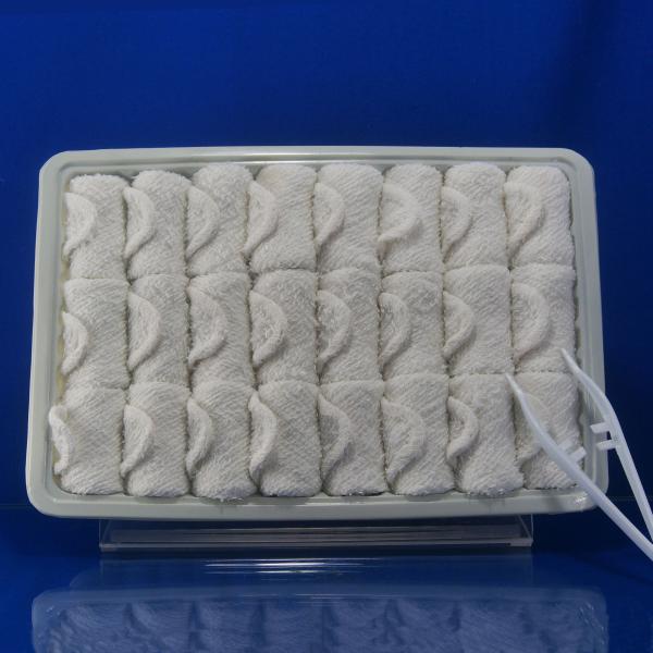 Soft white cleaning small airline hand face towel for restaurant