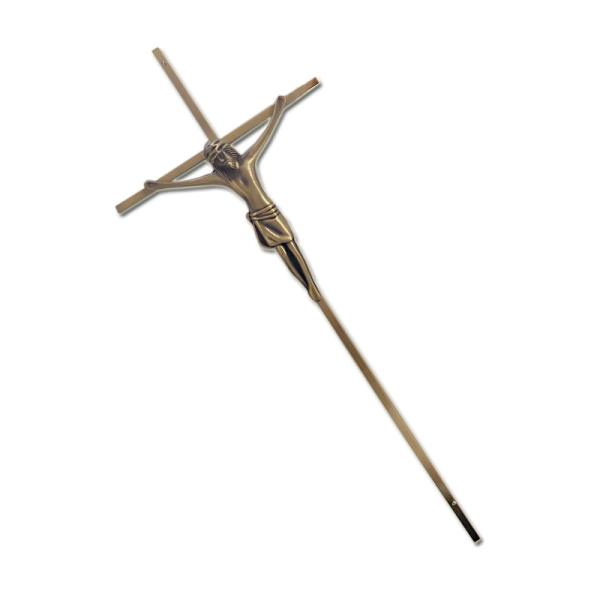 Похоронное перекрестное пластиковое перекрестное распятие ДП008 для крусес Пластикос украшения гроба жульничает размер 45*19км кристо