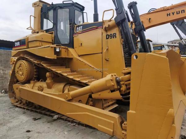 Second Hand Cat D9R Dozer Original Caterpillar D7 D7H D7G D6R D8R D6 Crawler Bulldozer