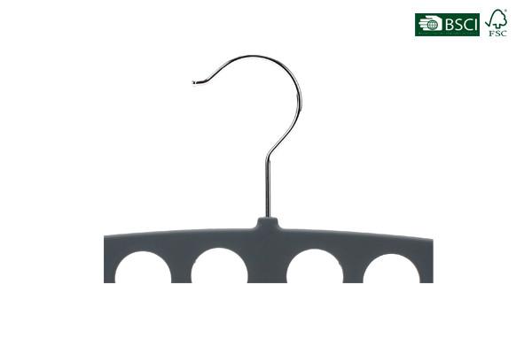 Suitable Length Betterall Black Ten Holes Velvet Scarves Hanger Ties Racks