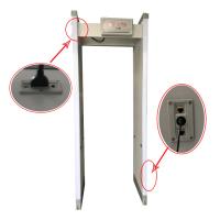 Waterproof a caminhada com C.A. 110-220V das zonas dos detectores de metais 18 do corpo para o varredor do corpo