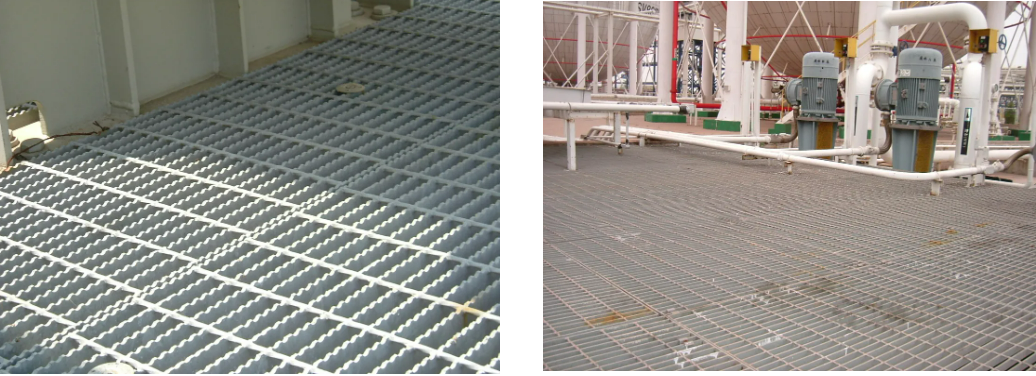 Heel Guard Mini Mesh Stainless Steel Bar Grating with Passivation Finish