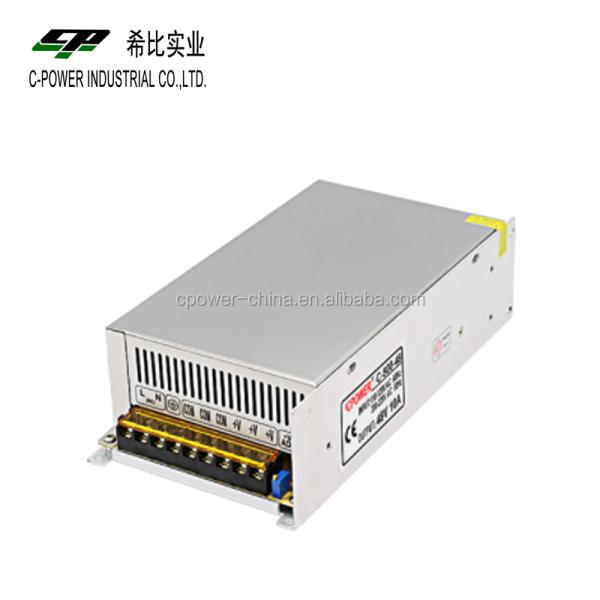 480W 24V 20A Single Output Switching Power Supply for High Power Industrial Applications