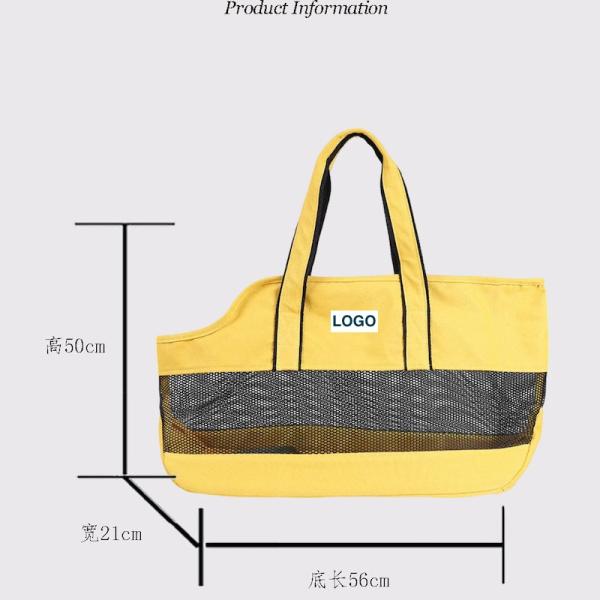 Bolsa de viaje suave de tela para mascotas, adecuada para perros/gatos/conejos, tu compañera de viaje definitiva