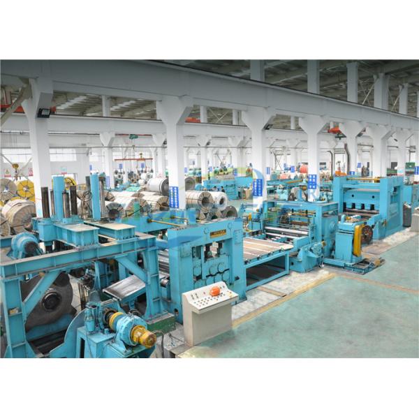 Grande vitesse coupée à la ligne de longueur, machine de fente en acier hydraulique de bobine