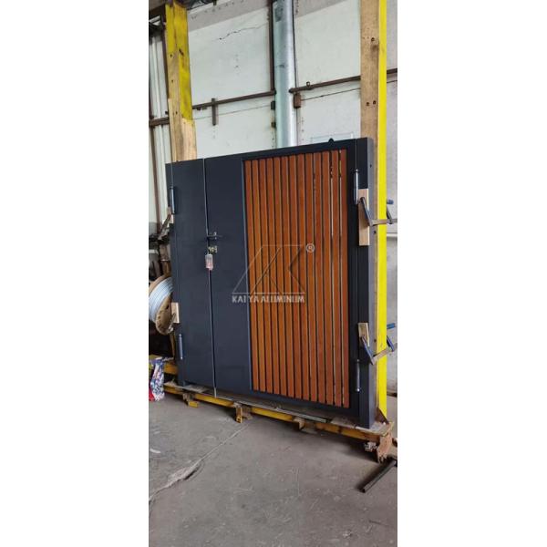 Easy Assembly Guardrail Aluminium Door Frame Profiles For School Restaurant