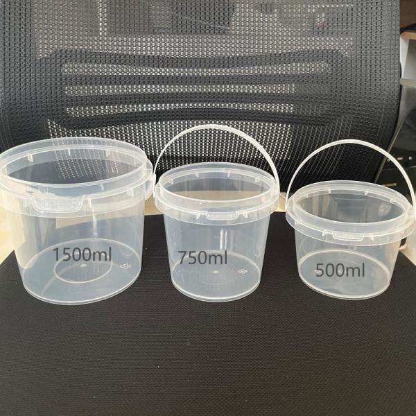 1.0MM Thickness Food Storage Bucket with Custom Printed Design Free Sample Provided