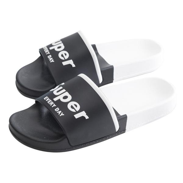 Durable Mens Summer House Slippers , Summer Indoor Slippers Screen Print