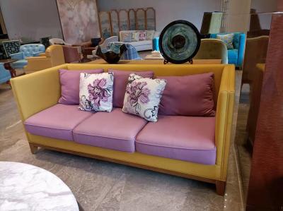 Customized Cozy Loveseat And 3 Seat Couch Rectangular 1.8m Length