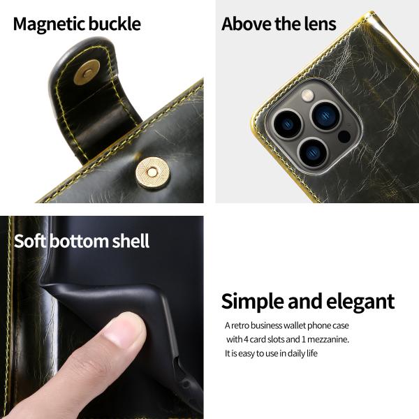 Galaxia desmontable S22 de la caja del teléfono del bolsillo de la tarjeta magnética de las fundas protectoras de Iphone