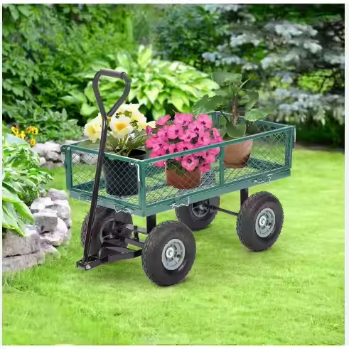 ODM Four Wheel Collapsible Utility Cart Versatile For Indoor Or Outdoor