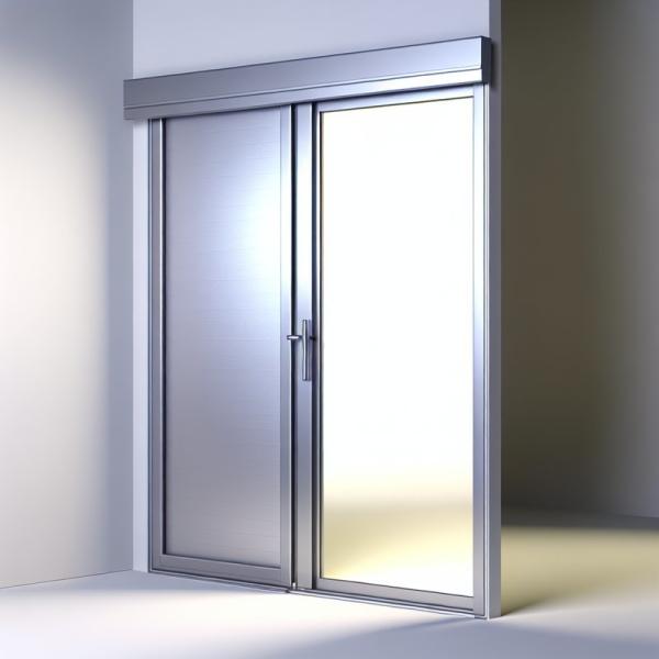 Customizable Aluminum Sliding Door with Glass for Construction