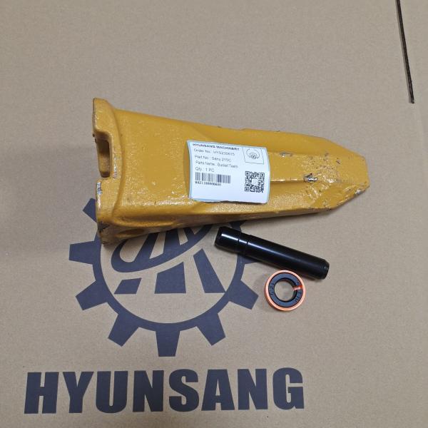 Modelo de máquina 215C de Bucket Teeth Parts da máquina escavadora LC para a maquinaria de construção