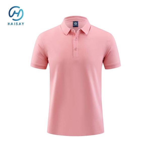 Custom Logo Polo Shirts - Polyester, S-3XL, Multiple Colors