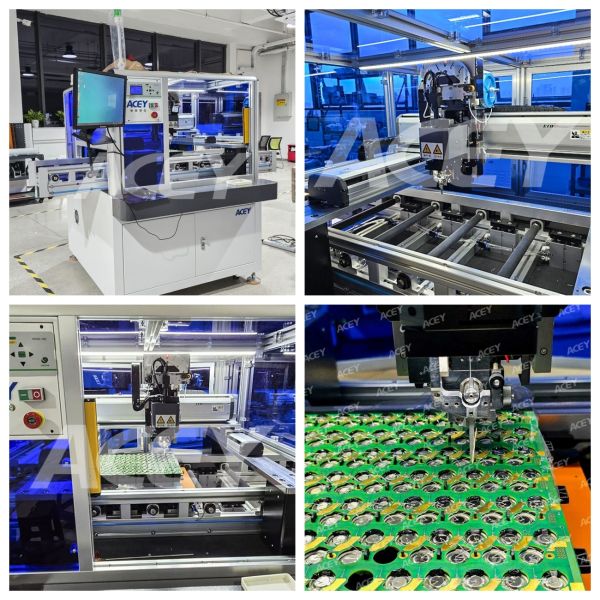Automation Ultrasonic Aluminum Wire Bonding Machine for Battery Pack Assembly