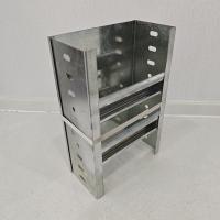 Plateau de câbles en argent inoxydable ventilé ISO9001 Facile à installer Résistant à la corrosion