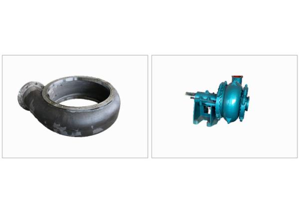 Anti Wear Cr26 Centrifugal Pump Volute Liner 12/10G-G Sand And Gravel Suction