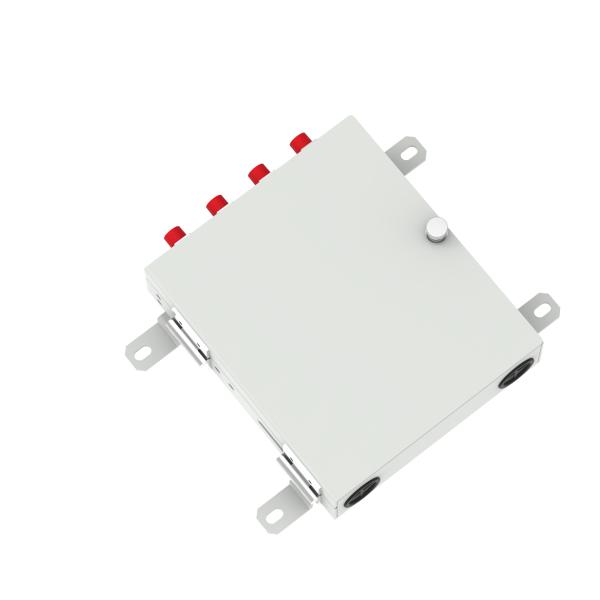 5- FC UPC Type 4 Cores Fiber Optic FTTH Terminal Box Ideal for Network FTTH Solutions