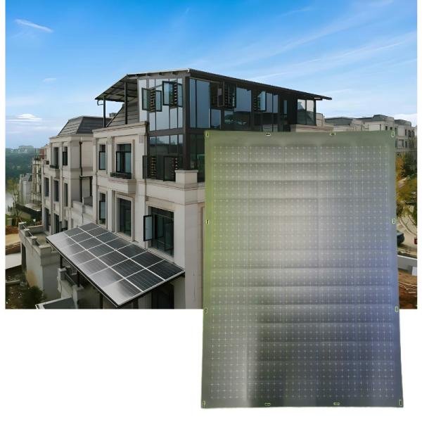 200W Flexible Mono Solar Panel Ultra Thin Lightweight High Efficiency 21.5%