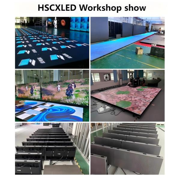 Indoor tile led display