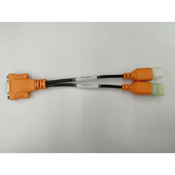 Xtruck M1OBD2 Cable 165-128 OBD2 Cable For PGO 6Pin and KYMCO 3Pin Motorcycle Diagnostic Scanner Adapter Cable