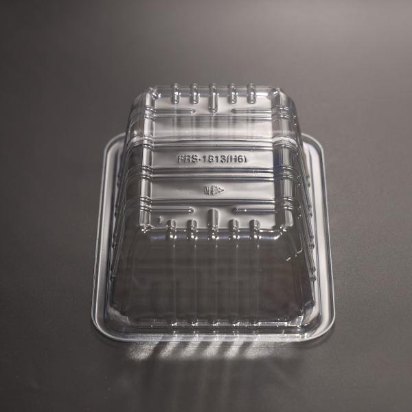 Rectangular PET Stackable Food Tray Eco Friendly For Meal Preparation