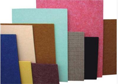 Colorful High Fiber PET Acoustic Panel , 1.22x2.42m Polyester Fiber Panel