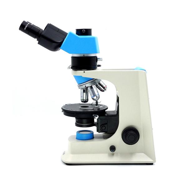 O objetivo 20x/40x do microscópio de polarização de Digitas da elevada precisão transmite a lâmpada do halogênio de 6V 20W