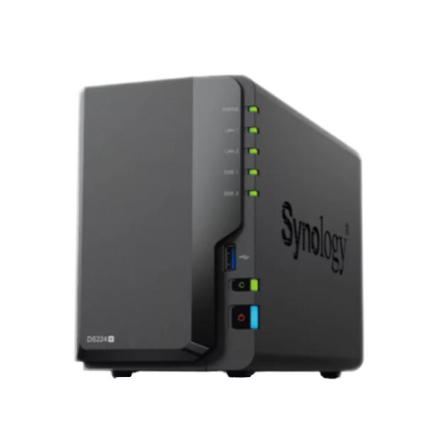 Brand New Networking Storage DS224 2-Bay Diskless NAS with USB Interface 2U Rackmount DiskStation SSD Interface