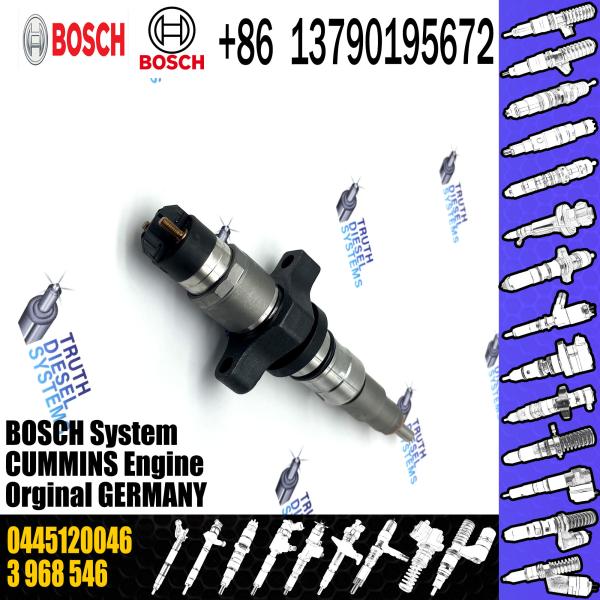 Diesel fuel Injector assembly common rail injector 0445120046 for diesel engine parts