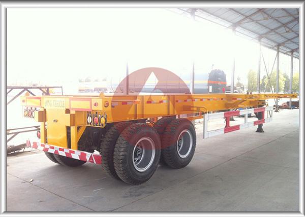 Strong Bearing 40FT Shipping Container Trailer Stable Performance Anti - Corrosive