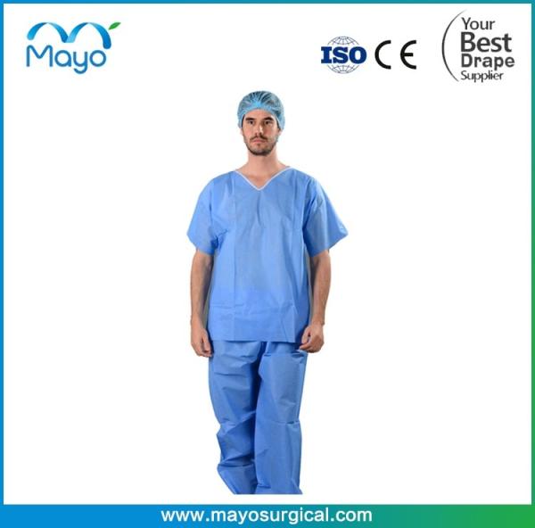 EN14126 Medical Scrub Suit For Doctors Disposable Medical Consumables