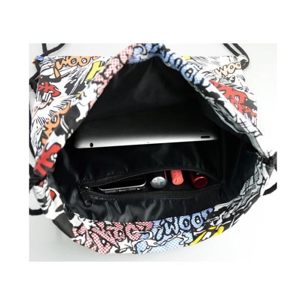 Water Resistant Sports Backpacks Wear Resistant Hot Transfer Printing
