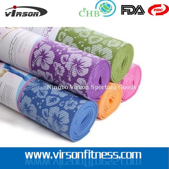 solid color printed yoga mats -china wholesale customization yoga mat manufacture