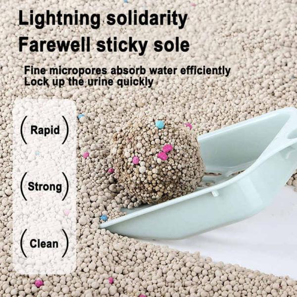 Eco Friendly Bentonite Cat Litter Pet Suppliers Dust Free Bulk Ball Shape Clumping