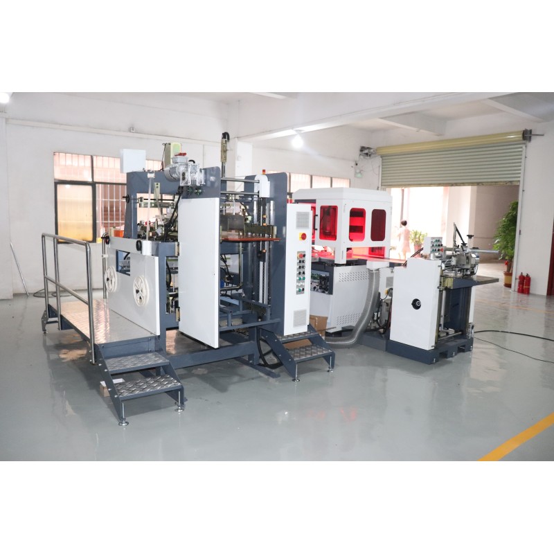 RH350C Automatic Box Making Machine (Double Fixed Double Holding Box)