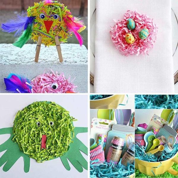 Eco Friendly 23g Color Shredded Paper Wedding Marriage Decoration