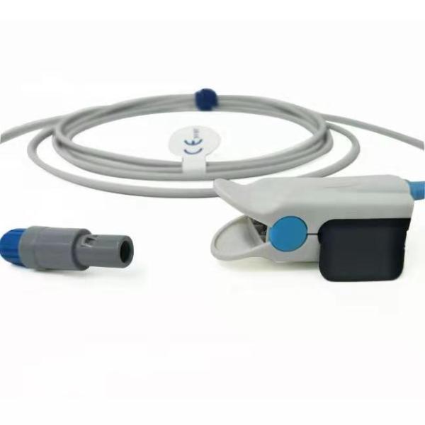 Compatible Mindray 6Pin 40 Degree Reusable Adult  Finger Clip Spo2 Sensor Suit for Mindray MEC1000/1200/PM6000/7000/8000/9000