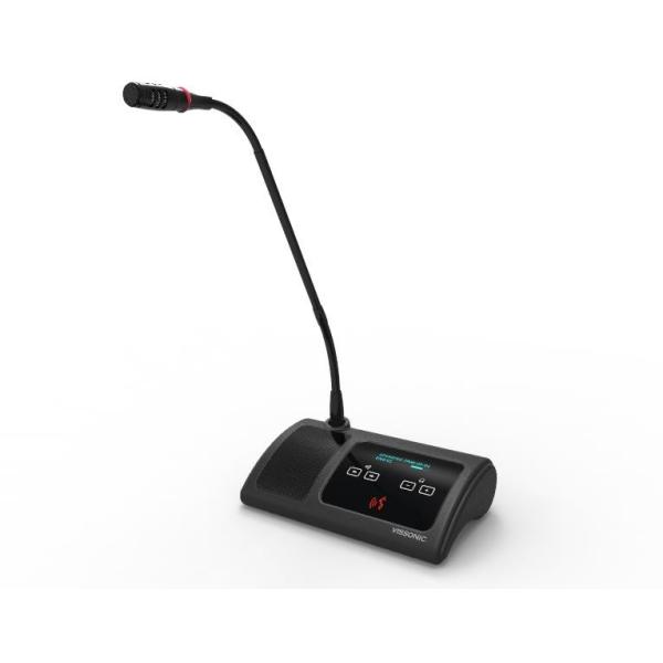 ABS Material Wireless Microphone Desktop 20 - 20000Hz With Language Interpretation