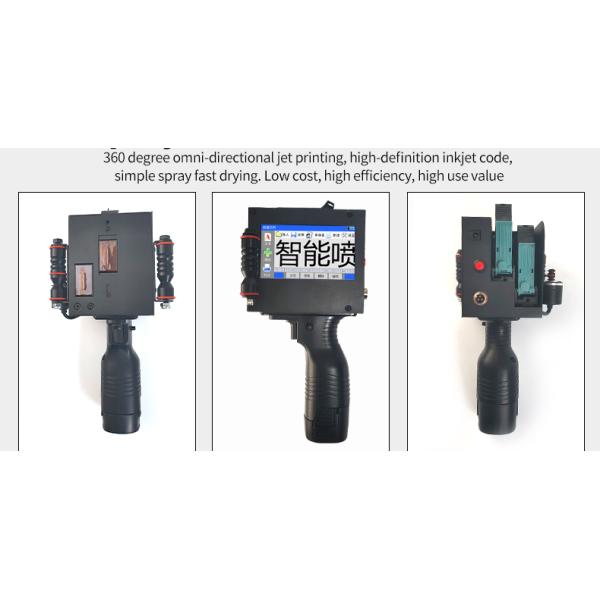 accuracy T500 5CM Large Character Handheld Coding Inkjet Printer for Printing Shops