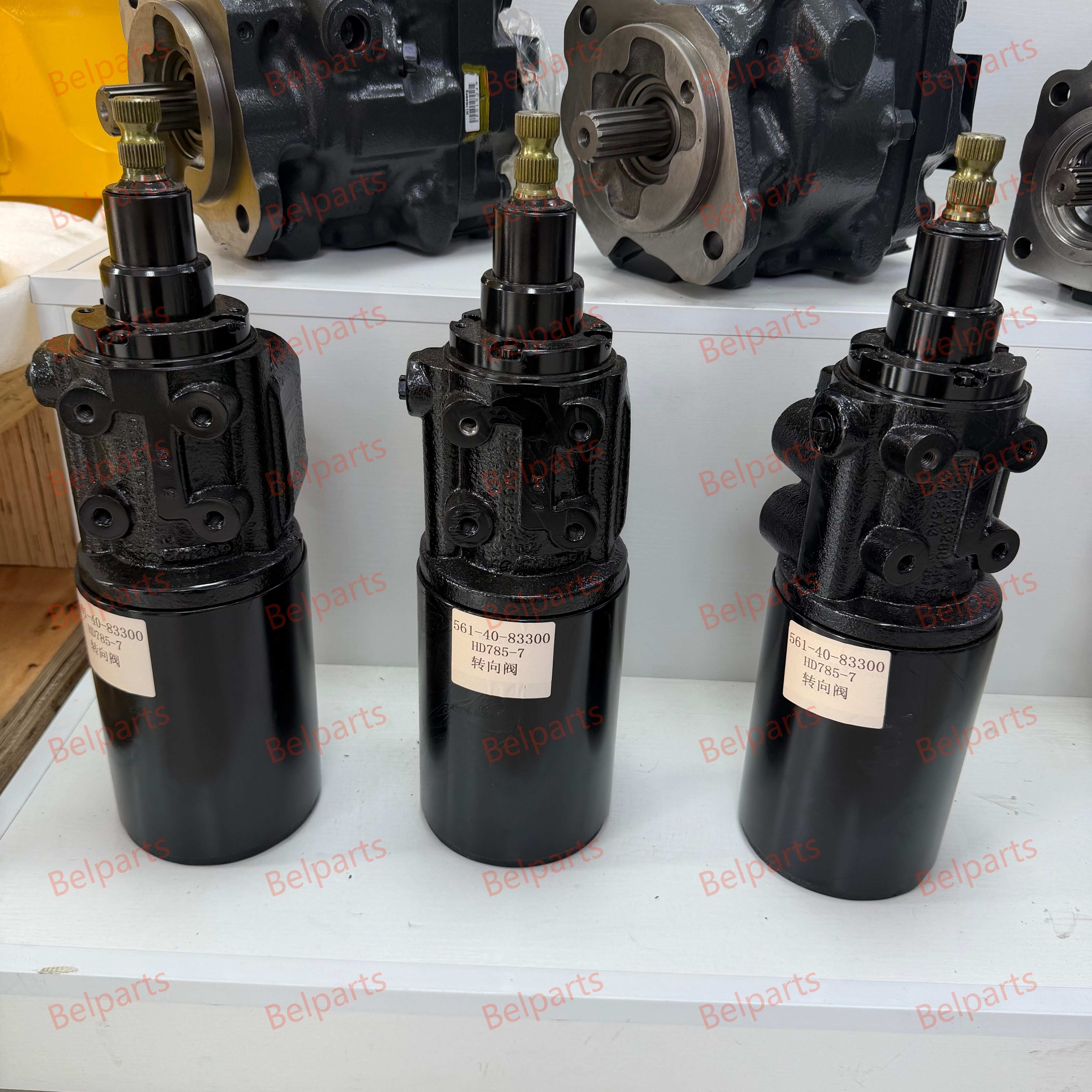 HD785‑7 561‑40‑83300  Steering Valve For Dump Truck Hydraulic Control Valve Spare Parts Belparts..