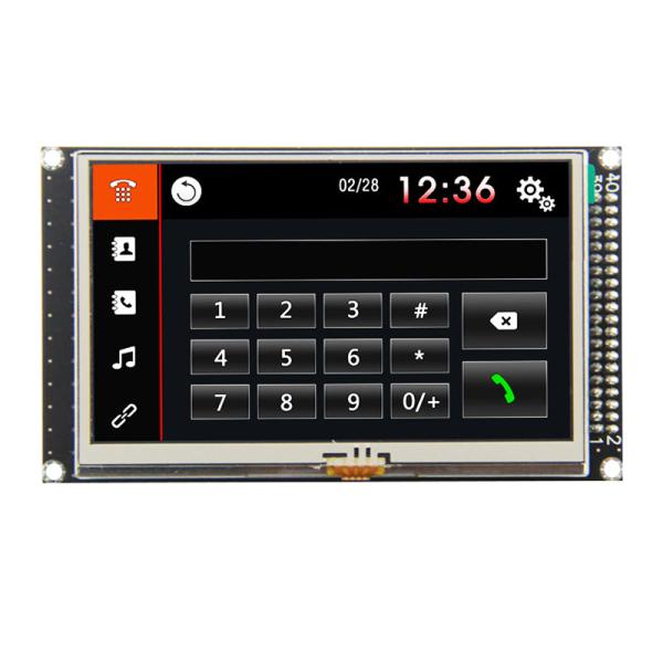 4.3 Inch 800x480 TFT LCD Module For Industrial