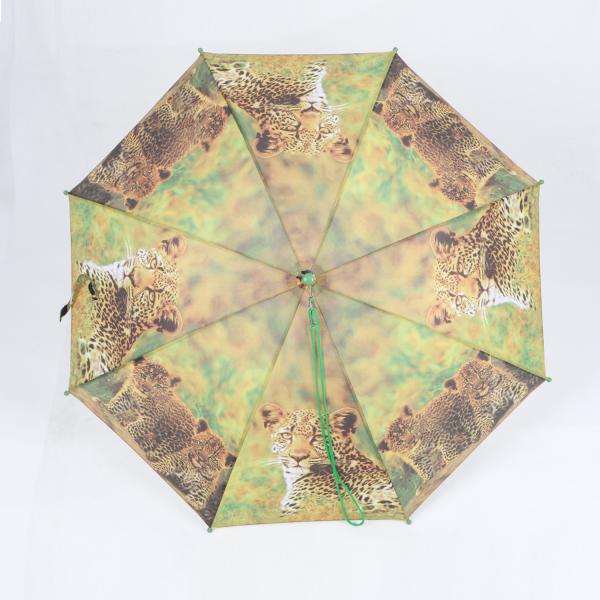 Personalized Kids Character Umbrellas , Toddler Rain Umbrella ABS Plastic Handle