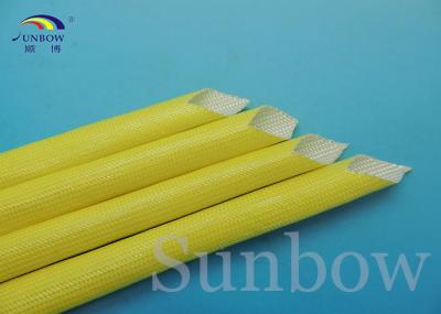 Insulation Colorful Acrylic Coated Fiberglass Sleeving For Class F Motors