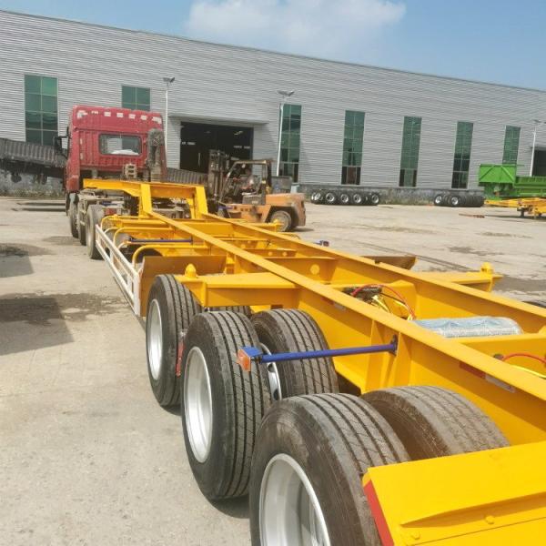 New 40ft Container Semi Trailers Truck Semi-trailer 20 feet Skeleton Semi Trailers