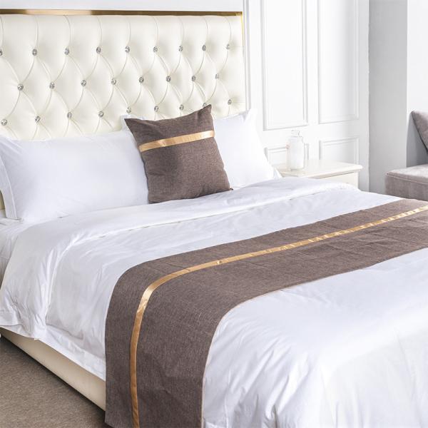 1.2m Cotton Bedspread Scarf For Hotel Decor Cushion Cover